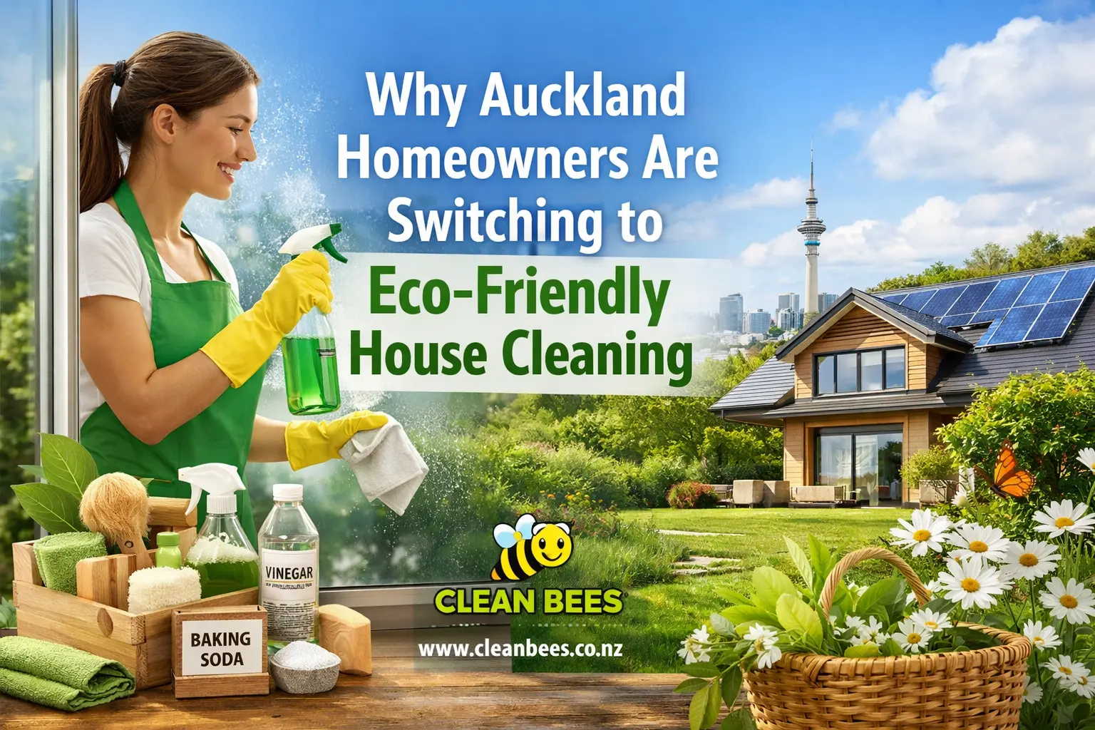 Eco-friendly house cleaning
