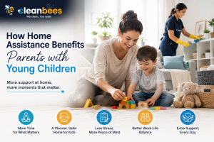 How home assistance benefits parents with young children