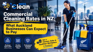 Commercial cleaning team in Auckland