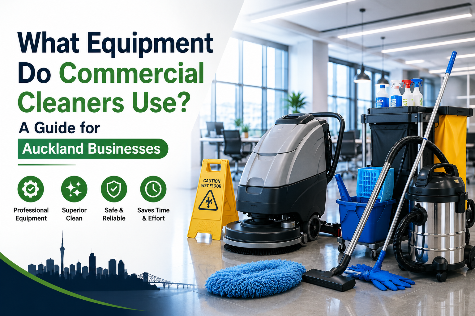 Commercial cleaning equipment Auckland