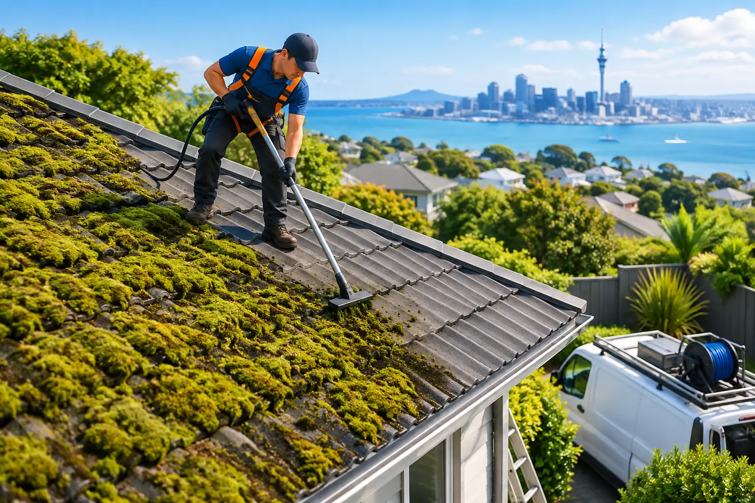 Roof Moss Removal Auckland Homes Can Rely On